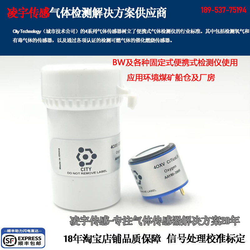 AAY80-390RBW英国CITY传感器4OXV