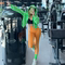 REYNA FITNESS INTERNET CELEBRITY SWEATSHIRT WOMENS LOOSE HOODED ZIPPER CROPPED SLIM FITNESS RUNNING TRAINING SPORTS JACKET