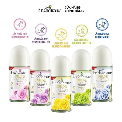 正品越南Enchanteur艾诗腋下走珠香体露止汗 滚珠持久芬芳50ml/瓶