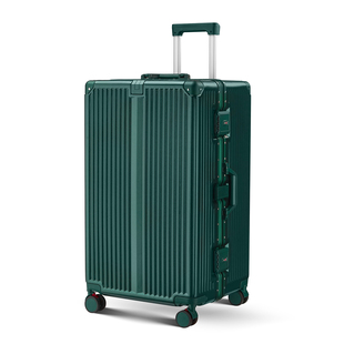 正品行李箱女2026新款铝框万向轮红色拉杆箱结婚20寸24旅行箱