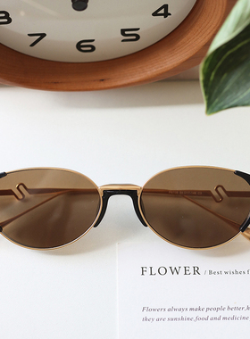 复古猫眼墨镜女款2025新款高级感防紫外线偏光太阳眼镜近视