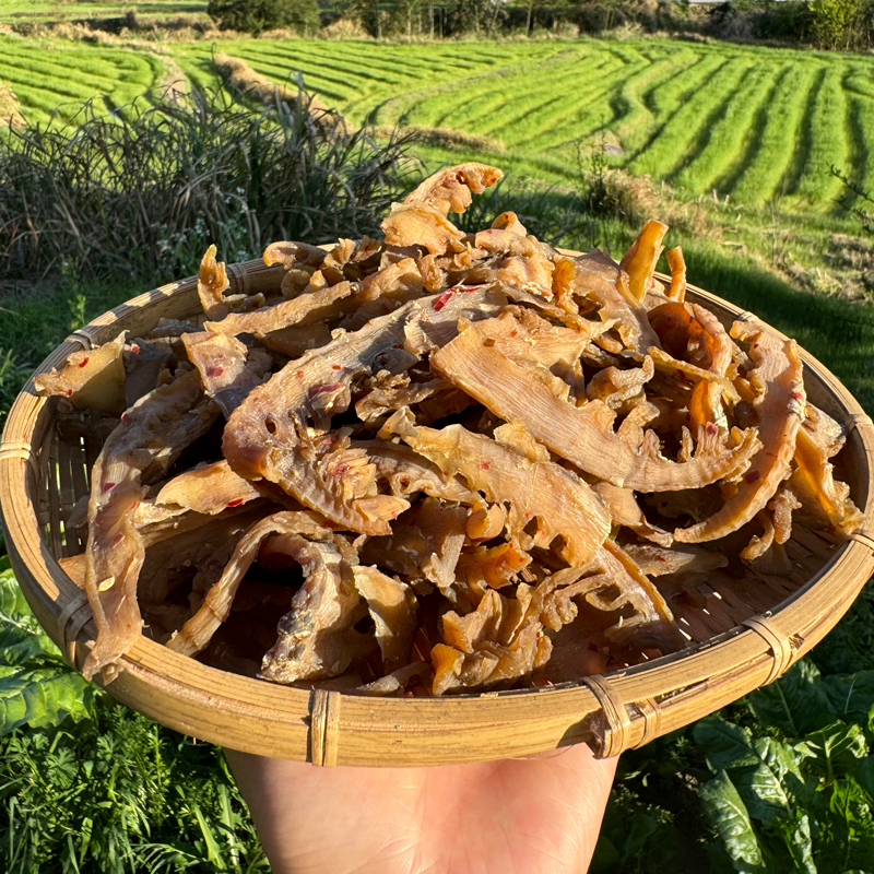 农家纯手工自制即食春笋小零食