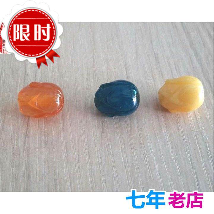 diy老蜜蜡雕刻手链散珠特价