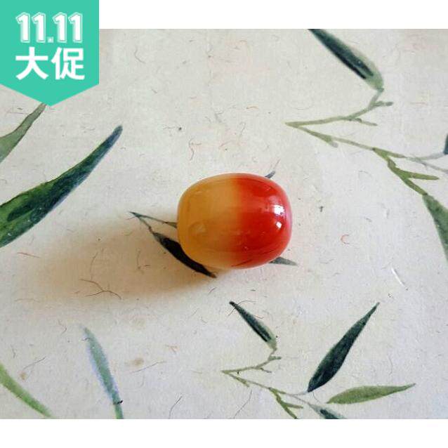 diy老蜜蜡手链散珠