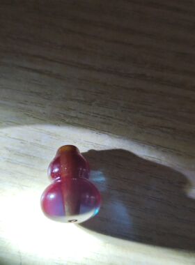 中东蜜蜡蓝精灵葫芦散珠变色老料diy配件时尚饰品