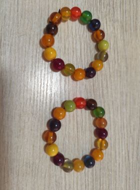 中东蜜蜡多宝手串12mm时尚饰品个性配件