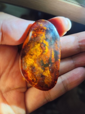 吊坠水滴原石项链琥珀蜜蜡特价