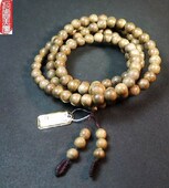 优品天然生巴布亚沉香佛珠文玩手串手链男女diy配件特价 保真
