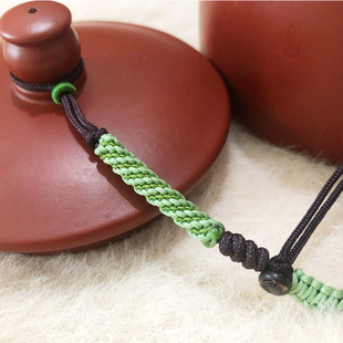 中国风玉米结丰衣足食手工茶壶连接绳石瓢壶西施壶通用防摔防掉盖