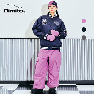 ACE雪具W24 DIMITO PLAYBOY合作款男女单板滑雪裤防水透气46AC079