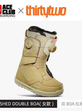 ACE雪具W25 Thirtytwo32单板滑雪鞋全能新手进阶女款装备LASHED