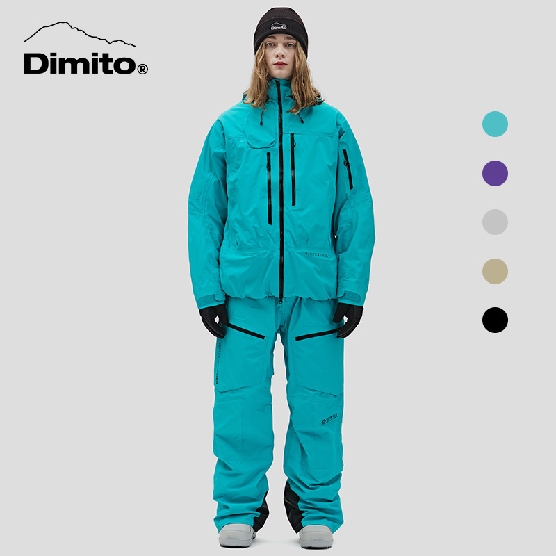 韩国防水20K透气15K连帽开衫雪服