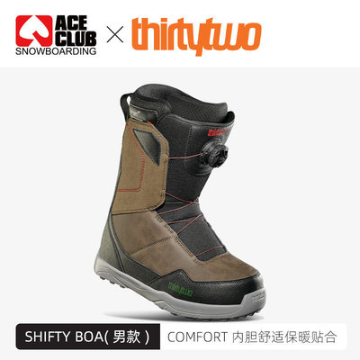 thirtytwo32男滑雪鞋独立鞋眼