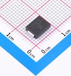 CJSMCJ33CA SMCG 双向TVS 33V截止 峰值浪涌电流：28.2A@10/1000u