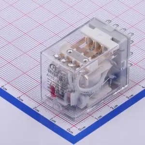 HF18FF/A110-4Z1D 插件,21.5x28mm 功率继电器
