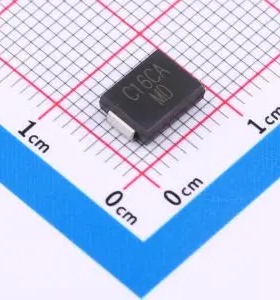CJSMCJ16CA SMCG 双向TVS 16V截止 峰值浪涌电流：57.7A@10/1000u