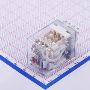HF18FF/110-4Z1D 插件,21.5x28mm 功率继电器