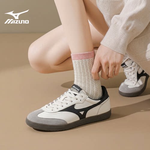 Mizuno 美津浓 CT 01 秋新款复古百搭板鞋轻便运动休闲鞋德训鞋