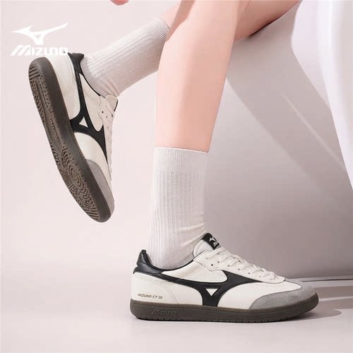 Mizuno 美津浓 CT 01 冬新款轻便耐磨运动休闲鞋男女鞋复古板鞋