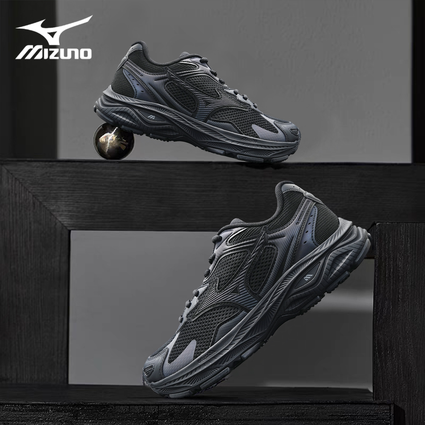 MIZUNO美津浓RacerS复古跑步鞋