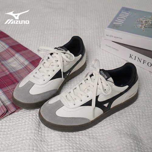 Mizuno 美津浓 CT 01 冬新款复古德训鞋男女鞋轻便板鞋休闲鞋