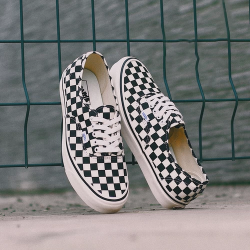 VANS Vans, обувь, низкие тканевые шахматы, официальный продукт