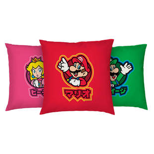 任天堂官方授权 正品 超级马里奥周边 抱枕 靠垫 动漫游戏 礼物