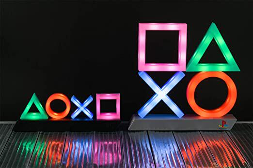 官方正版授权Paladone Playstation周边彩灯RGB展示灯PS5夜灯现货
