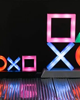 官方正版授权Paladone Playstation周边彩灯RGB展示灯PS5夜灯现货