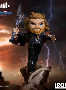 IRONSTUDIOS正品Minico复仇者联盟4雷神 Thanos现货Q版手办Marvel