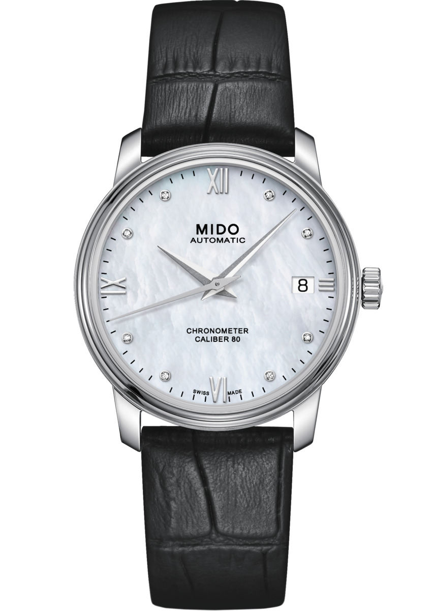 美度mido-贝伦赛丽 m027.208.16.106.00 baroncelli系列 机械女表