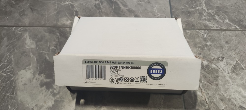 HID原装正品 ICLASS SE  RP40双技术读卡器 920PTNNEK00000