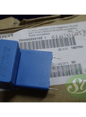 EPCOS 2.2uf/630v 2u2 225全新22MM薄膜电容 B32673S6225J