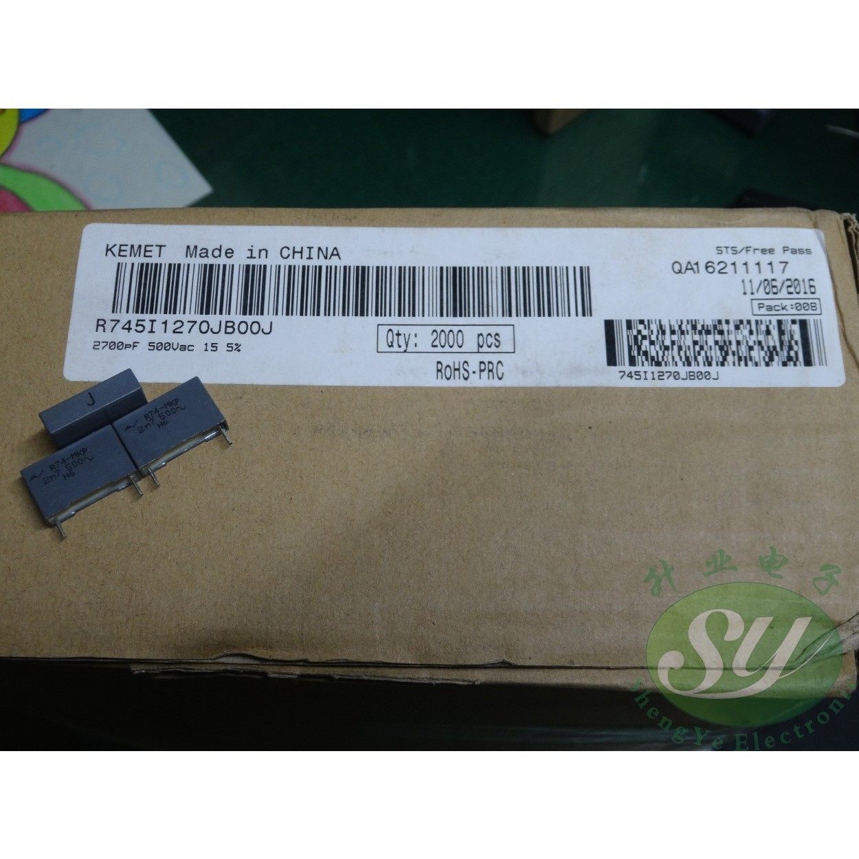 KEMETAVR740.0027uf/500VAC2