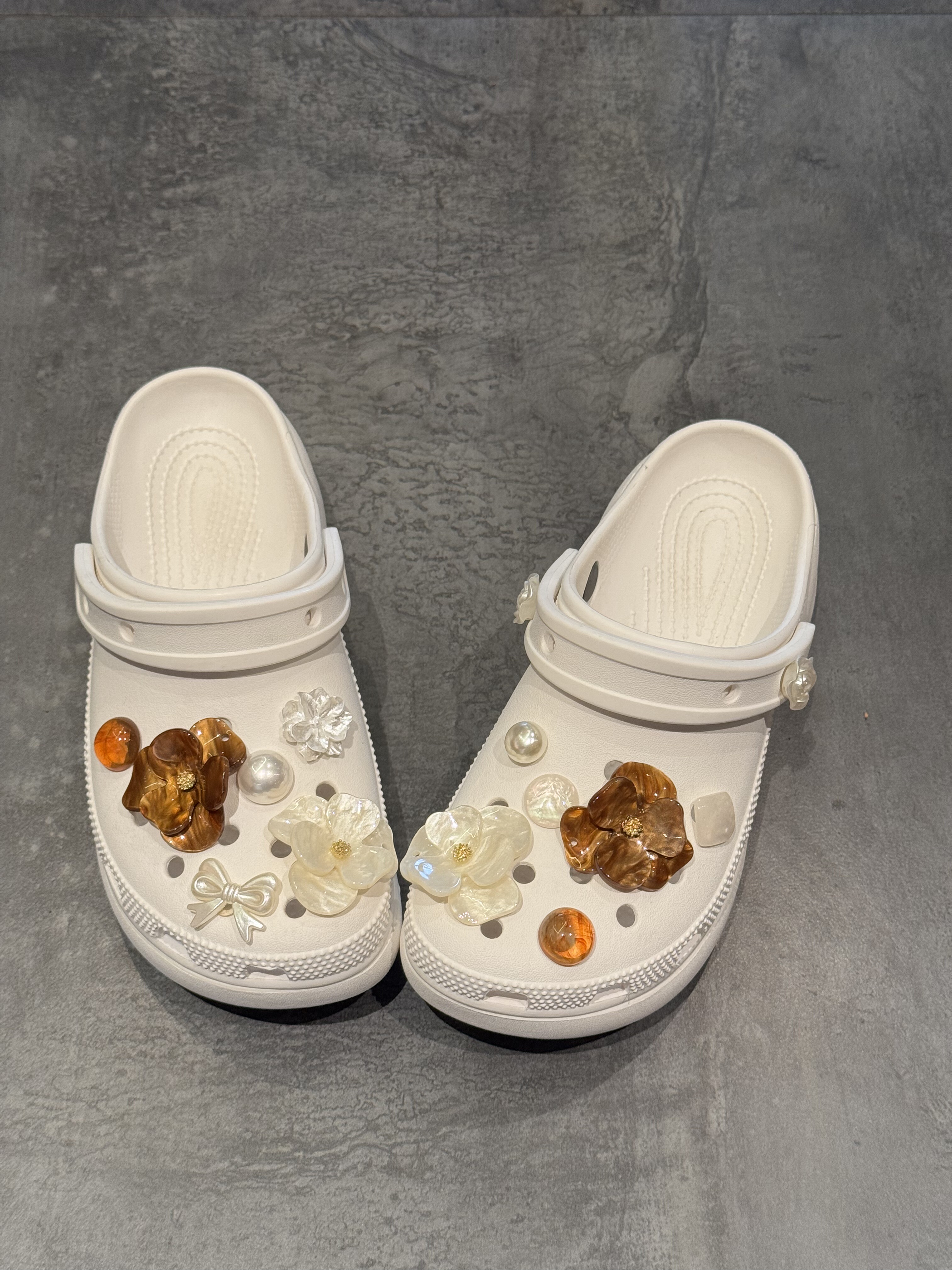 原创手作时尚洞洞鞋花 配饰鞋花鞋扣高级装饰秀场T台摆拍