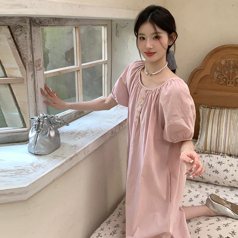 【新款】现货！夏季度假风粉色连衣裙9839-P115-控168,女装连衣裙,浙宝125
