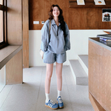 新款现货！减龄气质感防晒两件套套装2D003-2610-P145控238，女装防晒衣，浙宝125