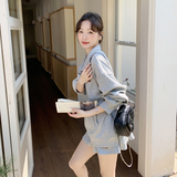 新款！氛围感休闲套装裙2D003-2605-P155控248，女装运动套装，浙宝125