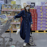 上了就卖3天出货！新增长袖不挑人牛仔连衣裙9055-P125-控178，女装连衣裙，浙宝125