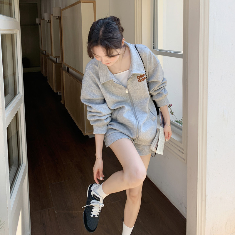 新款！氛围感休闲套装裙2D003-2605-P155控248,女装运动套装,浙宝125