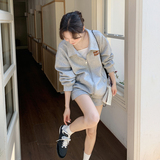 新款！氛围感休闲套装裙2D003-2605-P155控248，女装运动套装，浙宝125