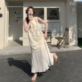 【新款】现货！甜美设计感无袖连衣裙A29-P125-控178，女装连衣裙，浙宝125
