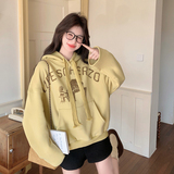 【新款】现货连帽抽绳印花卫衣外套2D003-2603-P135控218，女装卫衣/绒衫，浙宝125