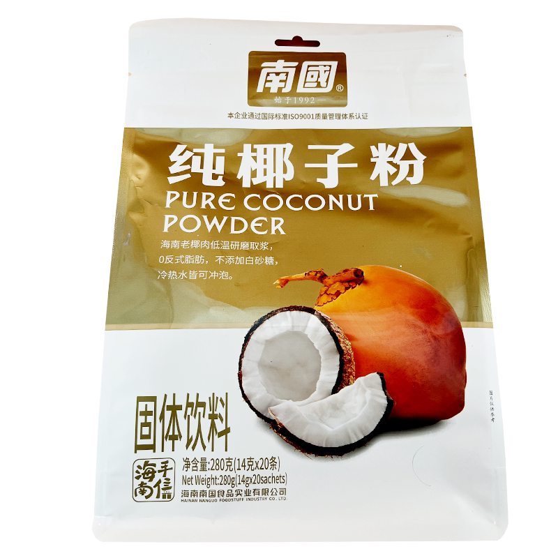 南国纯椰子粉280克原浆粉特级