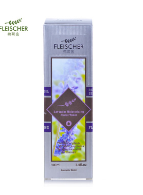 包邮正品 弗莱舍薰衣草保湿花卉水100ml补水抗皱收缩毛孔