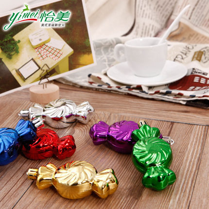 怡美圣诞节装饰 圣诞礼品礼物 圣诞树挂件 花形糖果挂饰 圣诞节