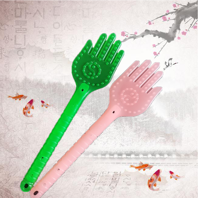 拍痧板经络养生拍打硅胶全身捶背器敲打锤按摩棒多功能手掌太极拍