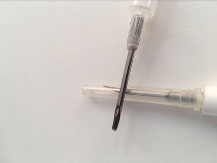 植入式动物芯片,注射式RFID宠物芯片,FDX-B生物玻璃注射PIT芯片