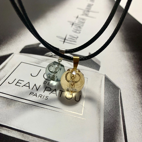 【t】茗树手作装香水珠极简项链