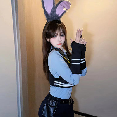 疯狂兔子警官cosplay动漫衣服